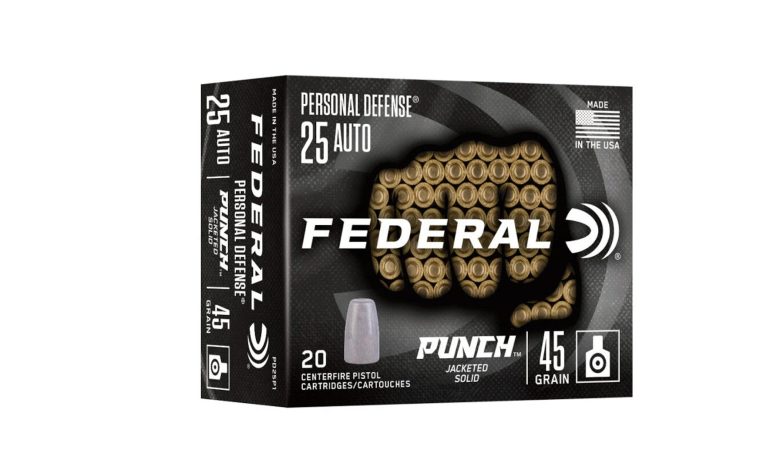 First Look: Federal Punch Ammunition in .25 ACP