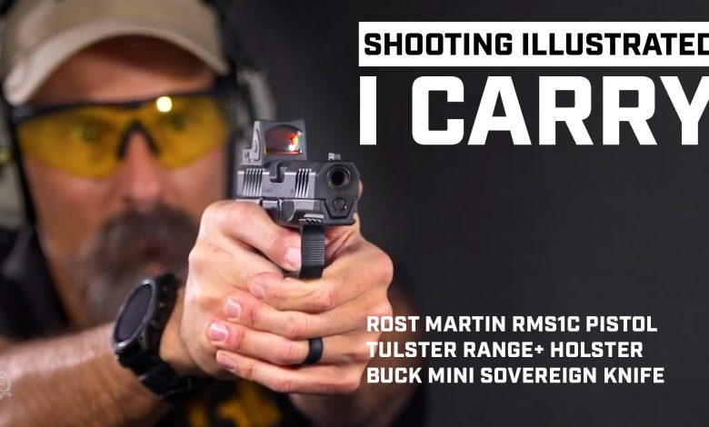 I Carry: Rost Martin RM1C 9 mm Pistol in a DeSantis Holster