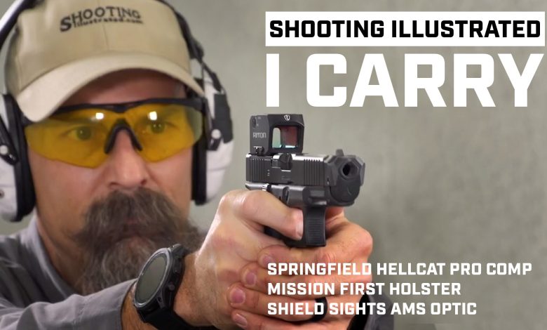 I Carry: Springfield Armory Hellcat Pro Comp 9 mm Pistol in a Mission First Tactical Holster