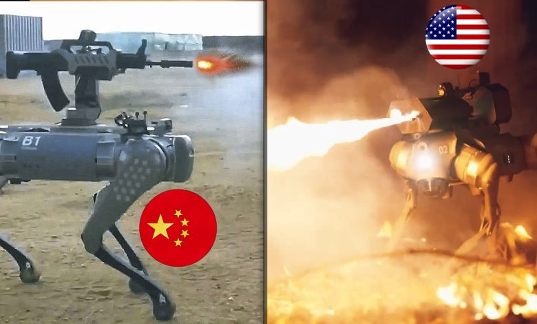 Military Update  –  US & Chinese Robot Dog Armies  • UAE Expands UAV Arsenal  • Anti-Drone Lasers