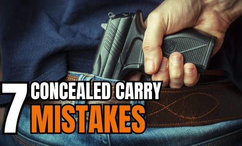 7 CONCEALED CARRY Mistakes NOT to MAKE in 2024