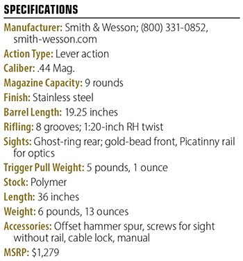 Smith & Wesson Model 1854 specs