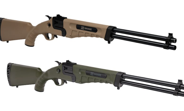 First Look: Savage Arms Model 42 In OD Green and FDE