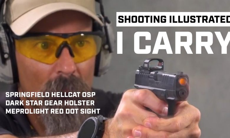 I Carry: Springfield Armory Hellcat OSP Pistol in a Dark Star Gear Holster