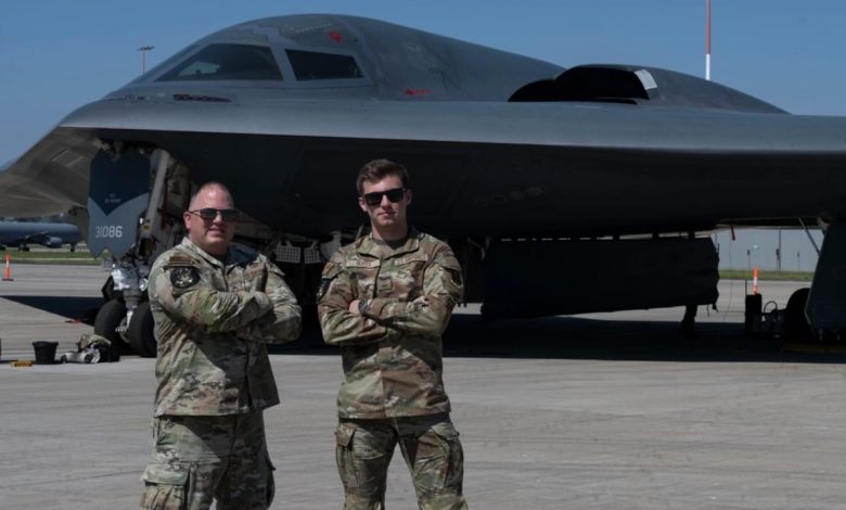 Father and son airmen tackle deployment together