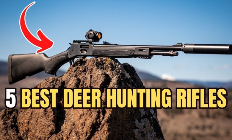 5 Best Deer Hunting Rifles [Most Recommended In 2024]