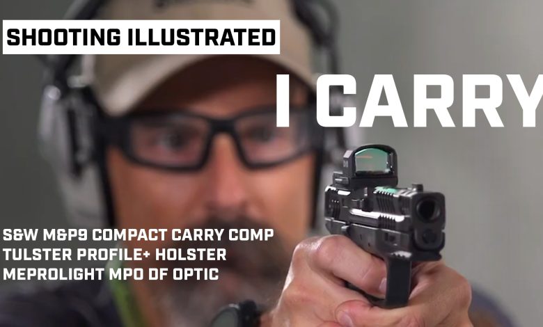 I Carry: Smith & Wesson M&P9 Compact Carry Comp Pistol in a Tulster Holster