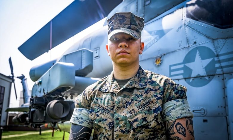 Marine recognized for off-duty heroics that saved a woman’s life