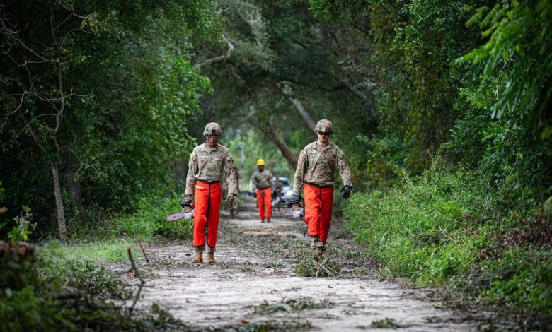 Thousands of National Guard troops deploy for Hurricane Helene relief