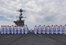 Aircraft carrier USS Harry S. Truman deploys into a volatile world