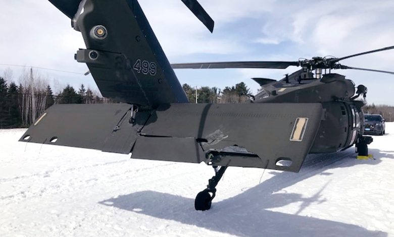 Snowmobiler who crashed into Black Hawk helicopter awarded  million