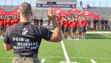 Marines barely meet annual recruiting goals, but see encouraging signs