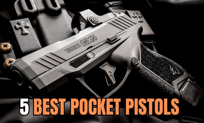 5 Best Ultra-Pocket Guns for Invisible Carry