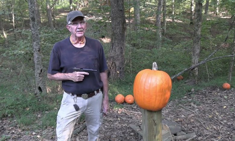 Pumpkin Carving with a NightHawk Custom 1911