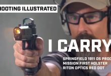 I Carry: Springfield Armory 1911 DS Prodigy Comp AOS Pistol in a Mission First Tactical Holster