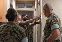 Marines tackle barracks repairs with elbow grease, outside expertise