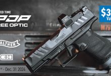 Walther Arms Limited-Time Promotion—Buy a PDP, Get a C&H Precision Red-Dot Optic