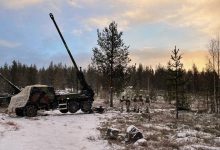 NATO artillery units link up their fires in Europe’s snowy north