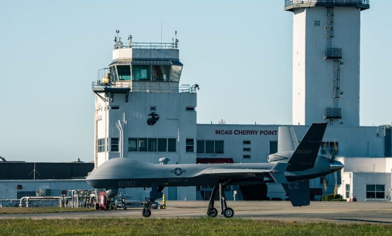 East Coast Marine drone squadron conducts first Reaper flight