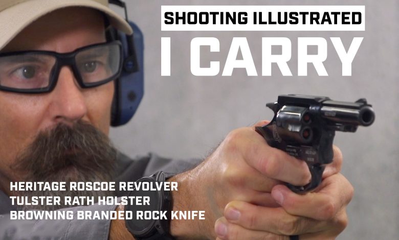 I Carry: Heritage Roscoe .38 Special Revolver in a Tulster RATH Holster