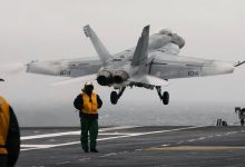 Two US Navy pilots shot down over Red Sea in ‘friendly fire’ incident