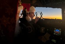 Santa catches a ride with troops to bring Christmas to Alaska village