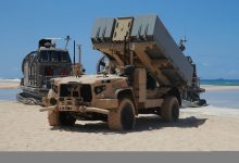 Marine Corps missile truck first to be produced with off-road autonomy