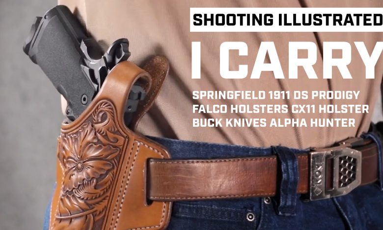 I Carry: Springfield Armory 1911 DS Prodigy AOS Pistol in a Falco Holster