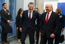 Hegseth makes first visit to NATO as allies await US plans for Ukraine