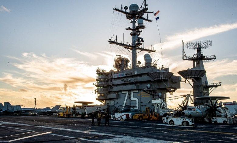 USS Harry S. Truman collides with merchant vessel in Mediterranean