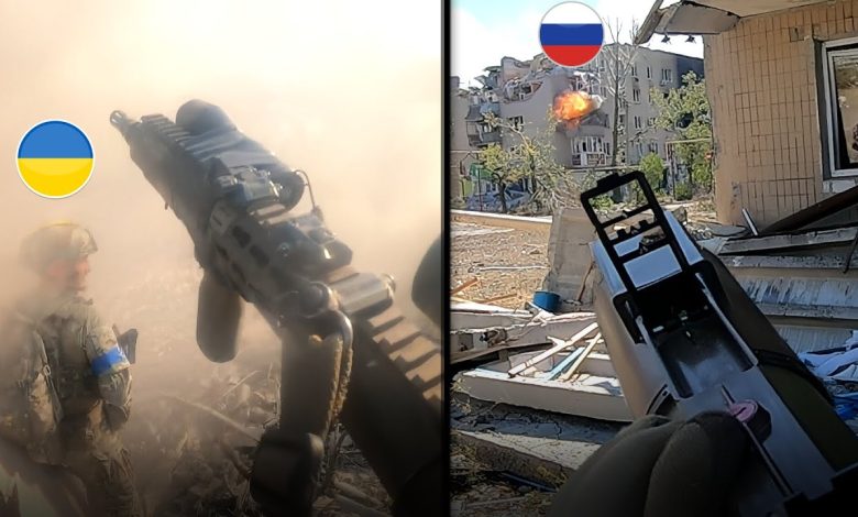 🔴 Ukraine War – Ukrainian Special Forces In High Intensity Urban Operation • GoPro Helmet Cam Combat