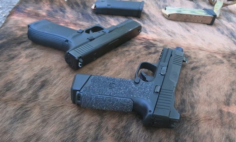 Glock 21 Vs FN545