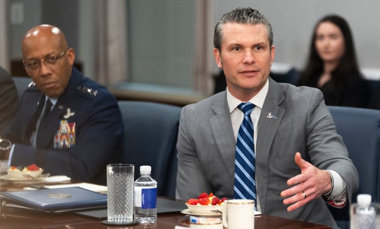 Lawmakers warn Hegseth against political firings of generals