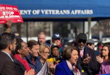 Protestors demand VA oppose Trump efforts to trim federal workforce