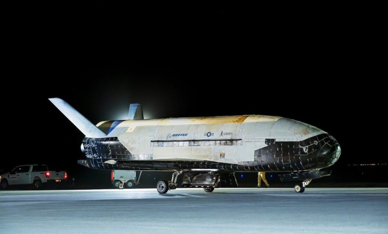 US military’s mini space shuttle returns to Earth after secret mission