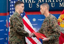 Marine gets highest noncombat award for acts in fatal Osprey crash