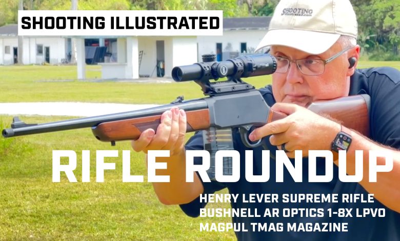 Rifle Roundup: Henry Lever-Action Rifle with a Bushnell Riflescope Rifle Roundup: Henry Lever-Action Rifle with a Bushnell Riflescope