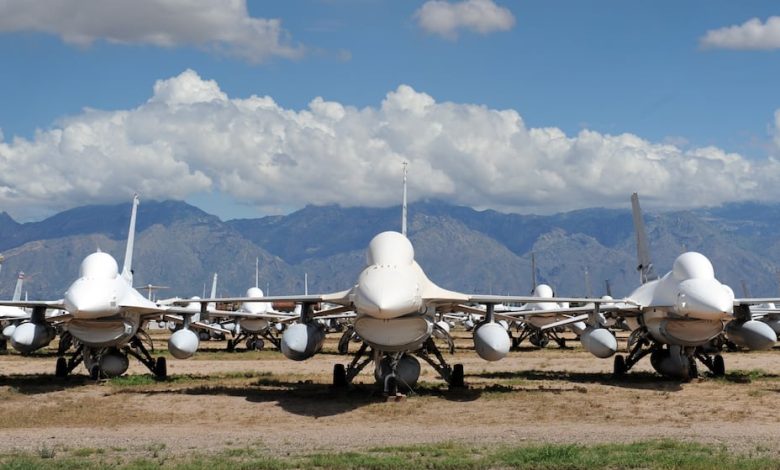 US Air Force sending ‘boneyard’ F-16s to Ukraine for spare parts US Air Force sending ‘boneyard’ F-16s to Ukraine for spare parts