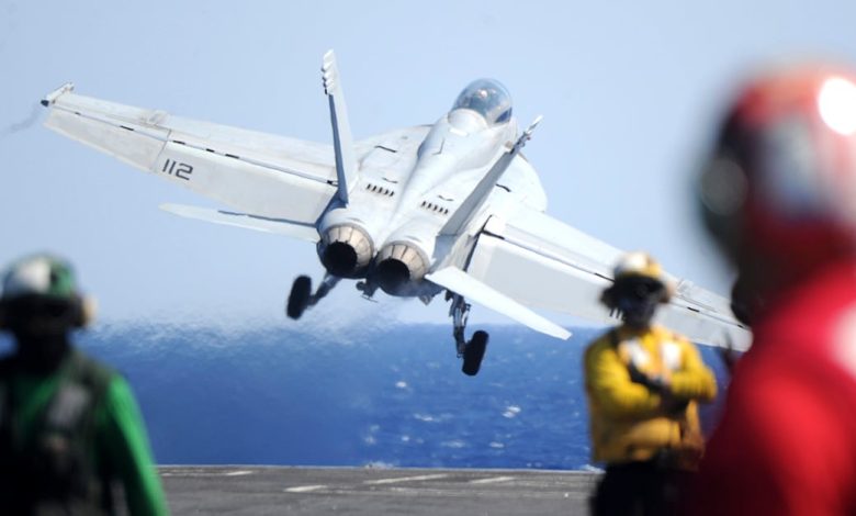 Jet landing on USS Truman goes overboard, forcing pilots to eject Jet landing on USS Truman goes overboard, forcing pilots to eject