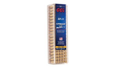 First Look: CCI Suppressor Max 22 LR Ammunition