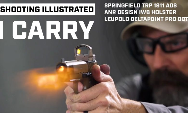 I Carry: Springfield Armory TRP 1911 AOS Pistol in an ANR Design Holster I Carry: Springfield Armory TRP 1911 AOS Pistol in an ANR Design Holster
