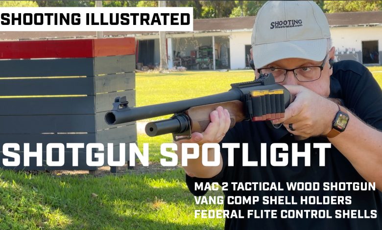 Shotgun Spotlight: Military Arms MAC 2 Tactical Wood Shotgun With Vang Comp Shell Holders
