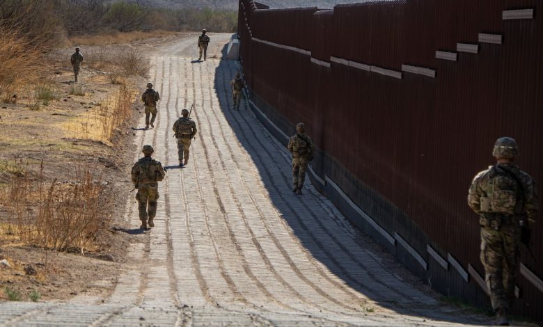 Pentagon approves 1,100 more troops for southern border mission