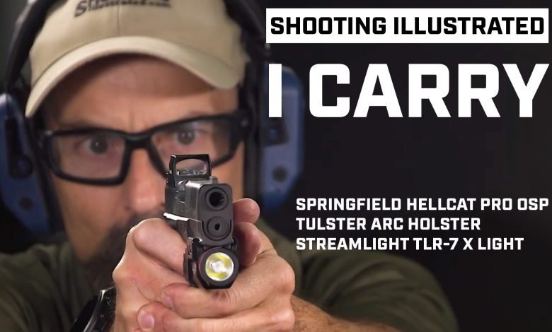 I Carry: Springfield Armory Hellcat Pro OSP Pistol in a Tulster Holster I Carry: Springfield Armory Hellcat Pro OSP Pistol in a Tulster Holster
