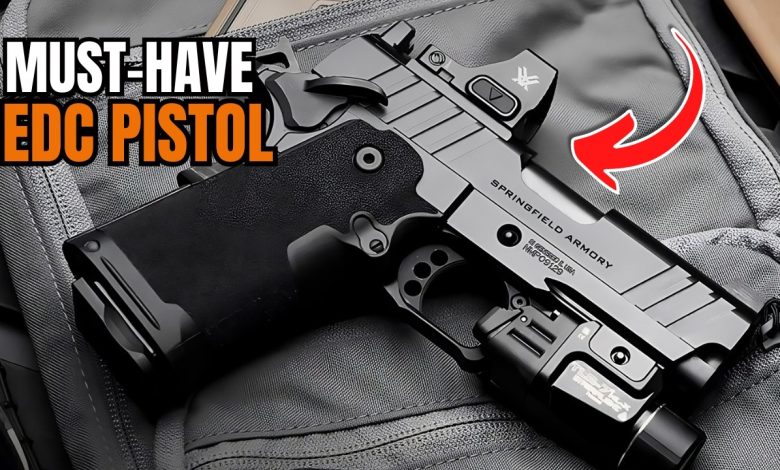 The 7 Best EDC Pistols For Self-Defense This 2025 – One of These Might Save Your Life