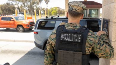 ICE agents to assist base security at three Marine Corps installations