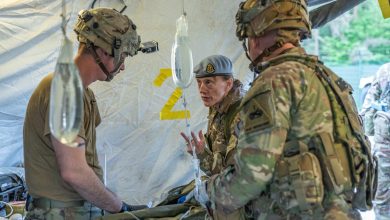 From drone delivery to transfusions, blood plays vital combat role