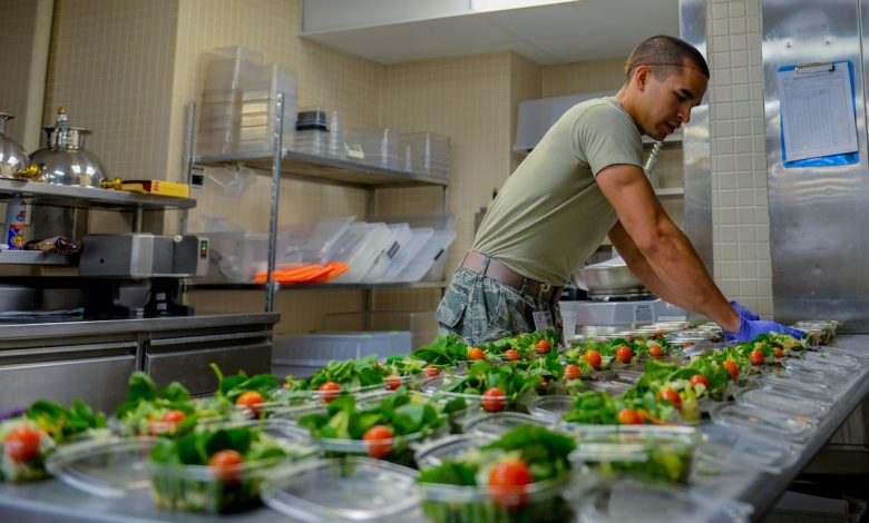 DOD working on recipe to improve food on military bases DOD working on recipe to improve food on military bases