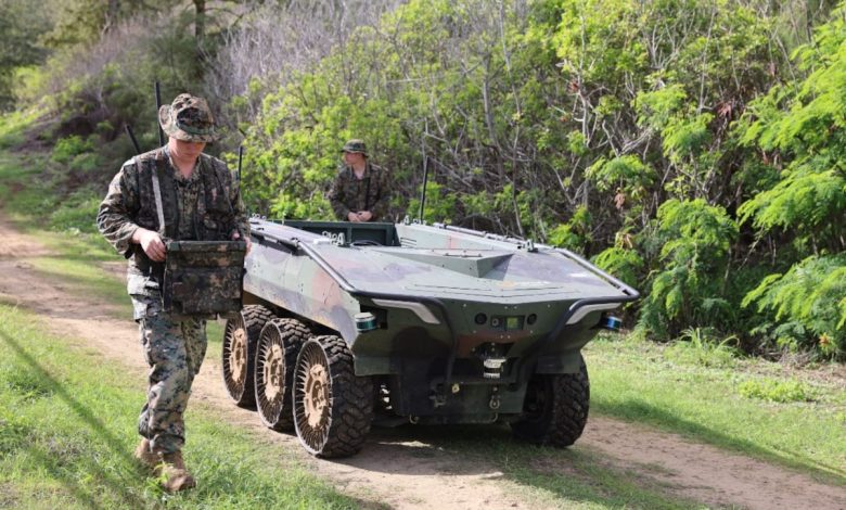 The Marines’ unmanned ground vehicle will look a lot like the Army’s The Marines’ unmanned ground vehicle will look a lot like the Army’s