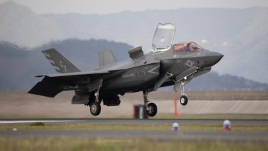 Marine F-35B stealth fighter squadron arrives in Japan